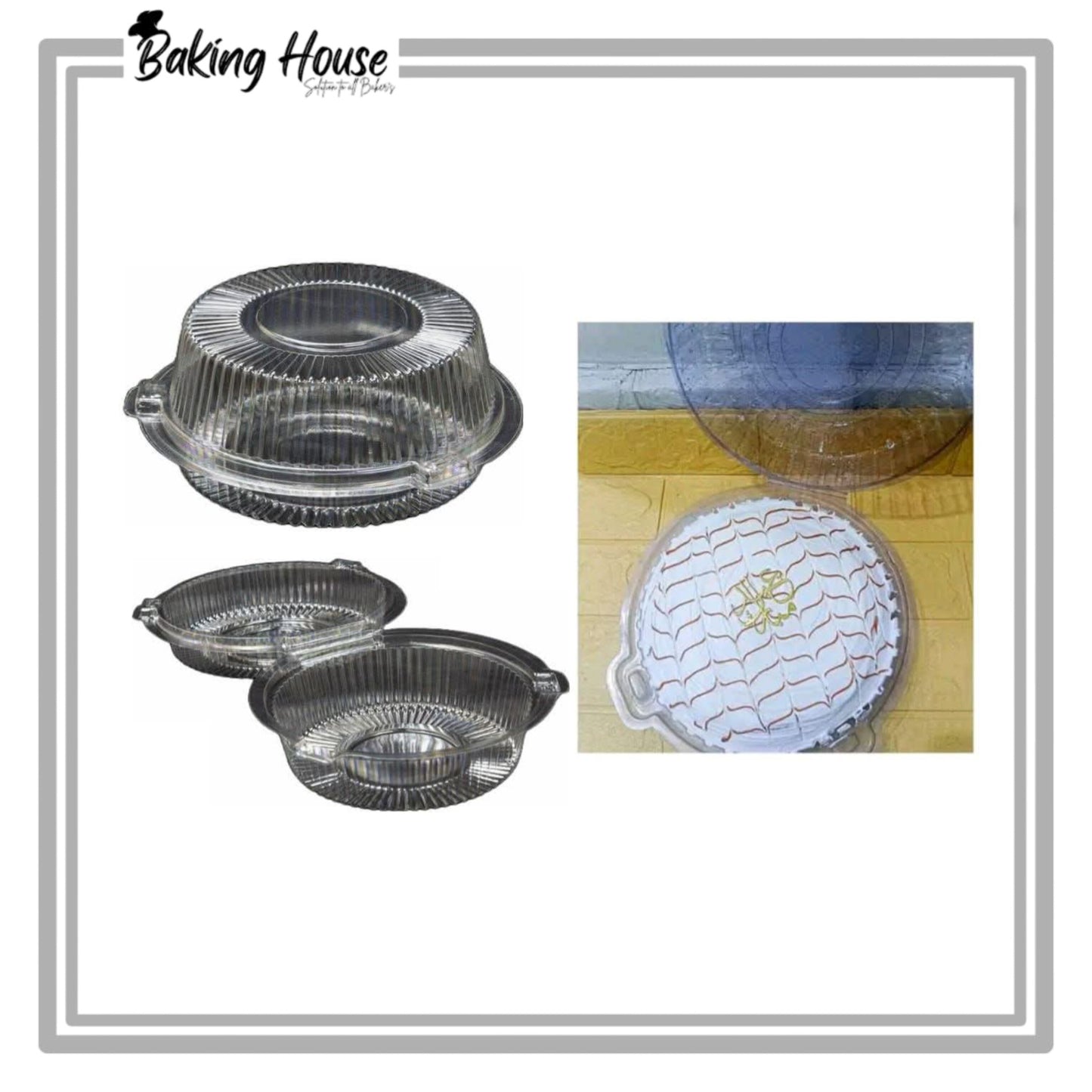 10 Inch Disposable Three Milk Cake Boxe