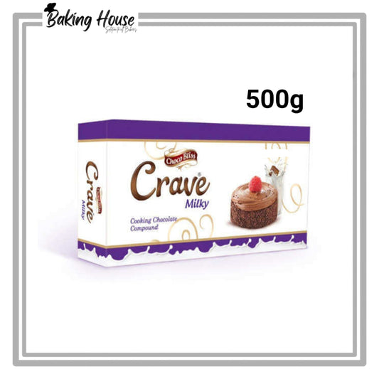 Choco Bliss Crave Milk Chocolate Bar 500g (Box Packing)
