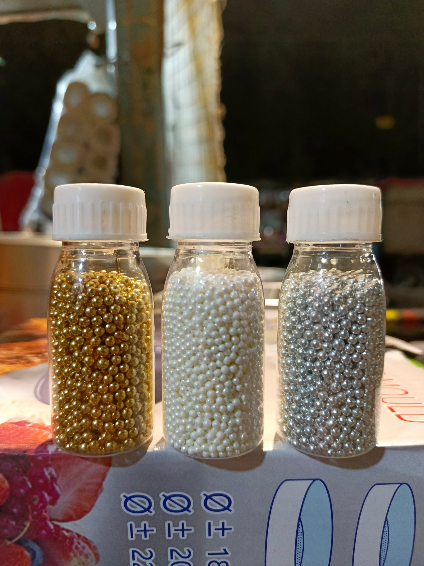 0mm Pack Of 3 Pearl's 25g Bottle