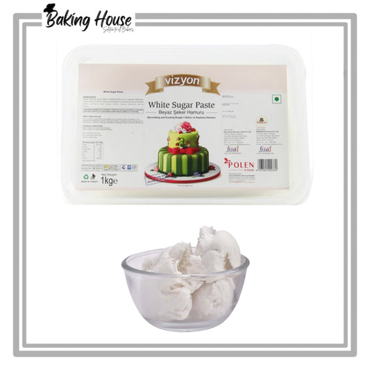 Vizyon White Sugar Paste/Fondant 500g Pack