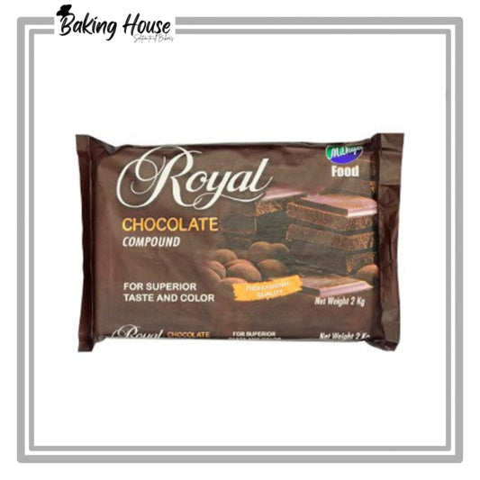 Milkyz Food Royal Compound Dark Chocolate 1kg (Loose Packing)