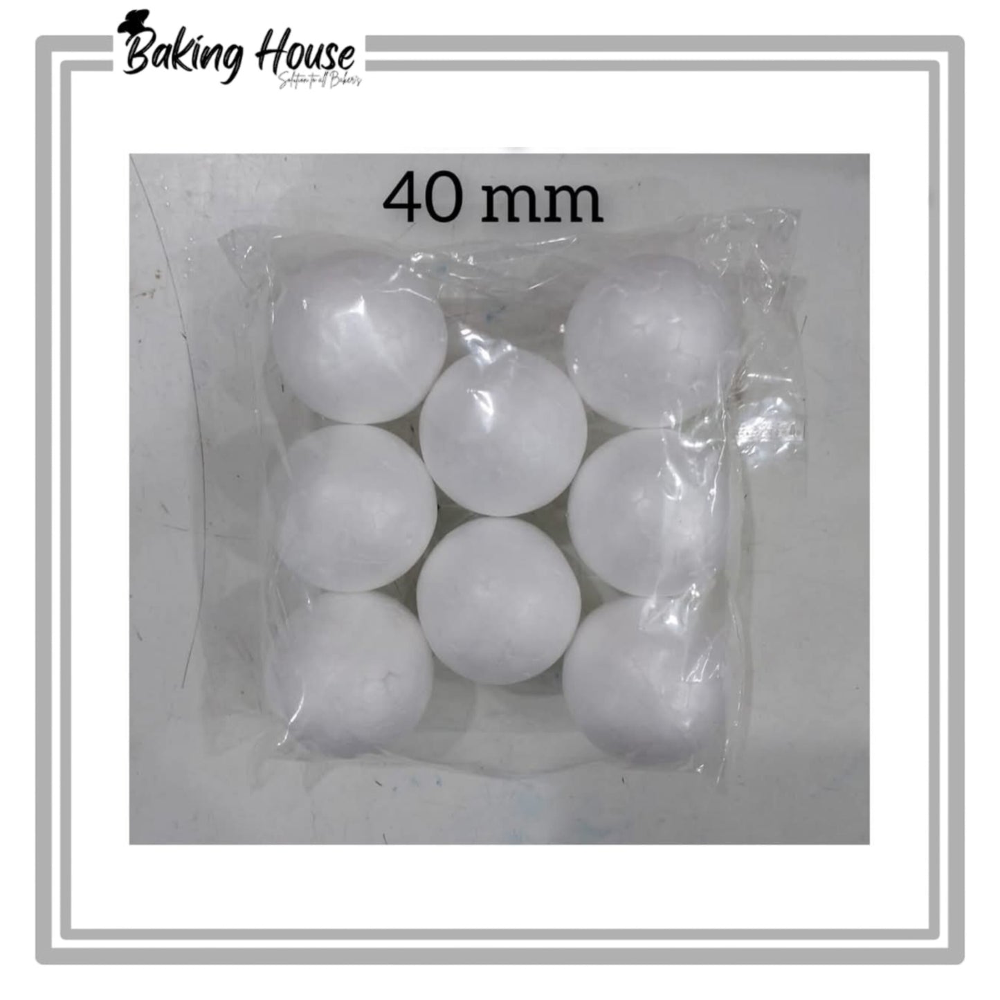 40mm Chocolate Form Ball For Cake Decorating