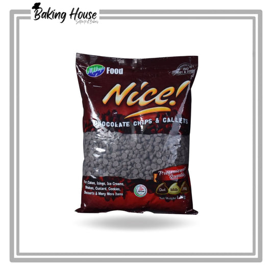 Milkyz Dark Chocolate Chips (250g Pack)