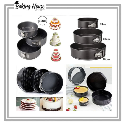 3pcs Non Stick Pan Set For Baking
