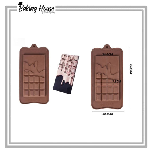 Milted Dairy Milk Silicon Chocolate & Candy Mould Bar