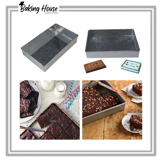 8x12 Inch Rectangle Cake & Browine Tray