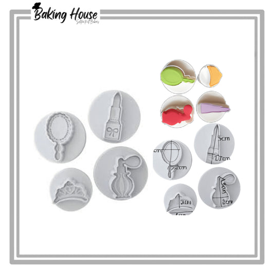 4pcs Parlor Planjer And cookie Cutter