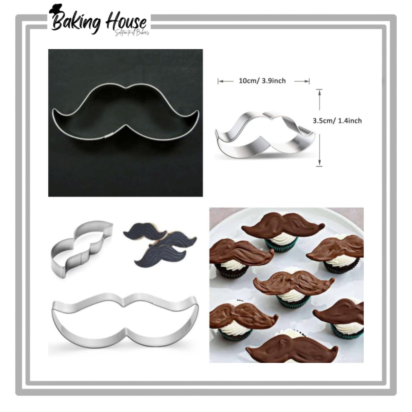 Moch Stainless Steel Cookie Cutter