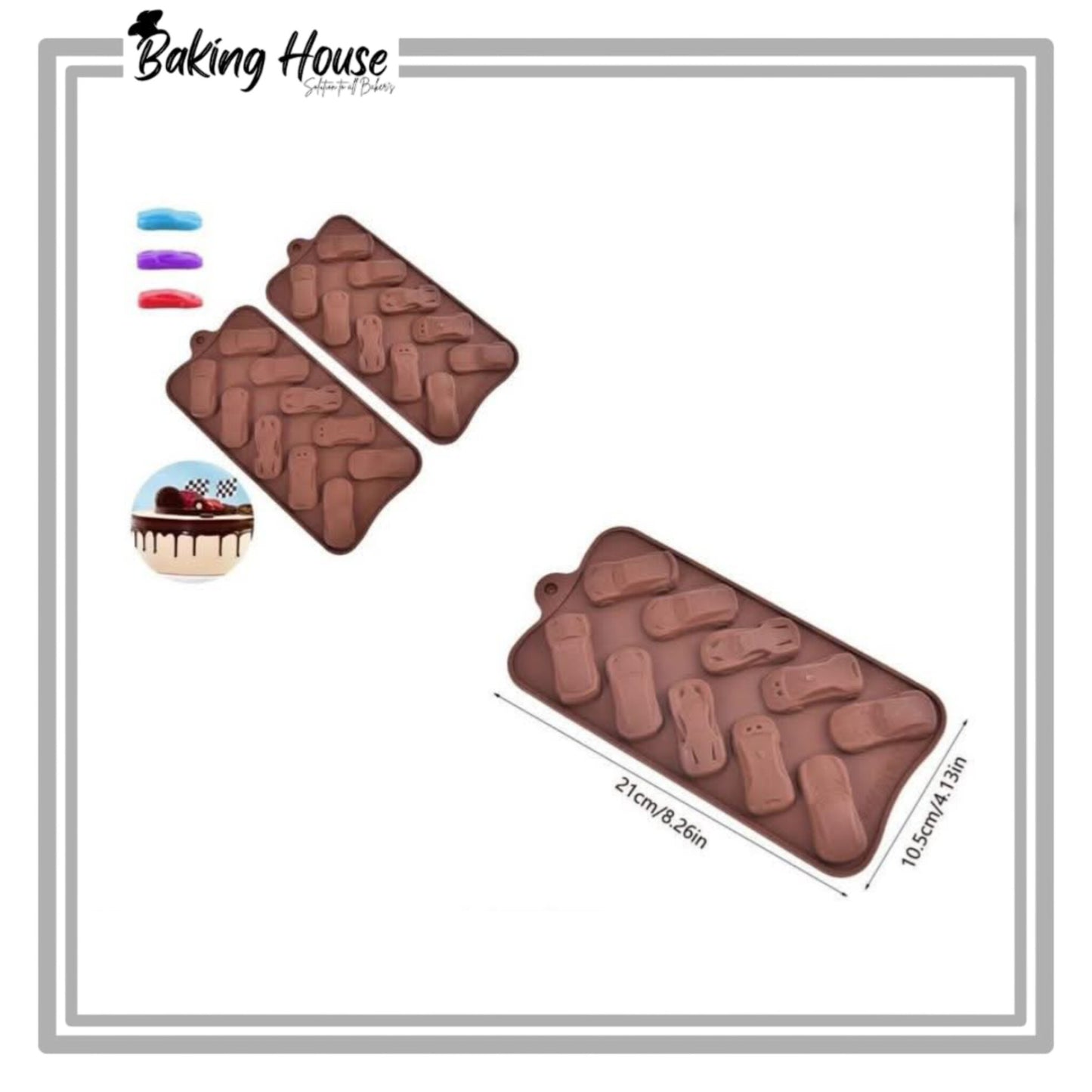 Car Silicon Chocolate & Candy Mould