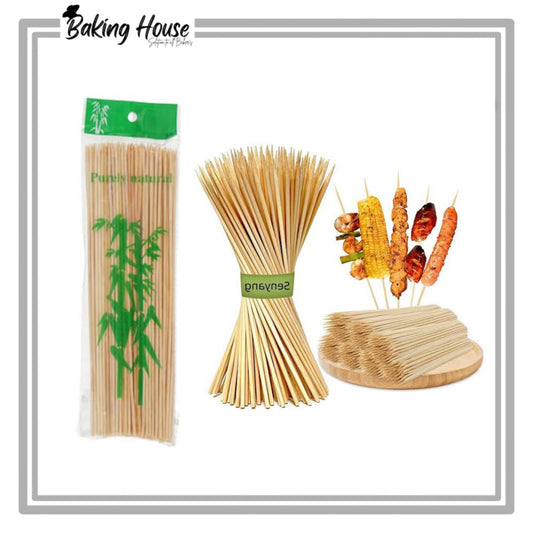 10 Inch BRBQ Wooden Bamboo Shashlik 40pcs pack